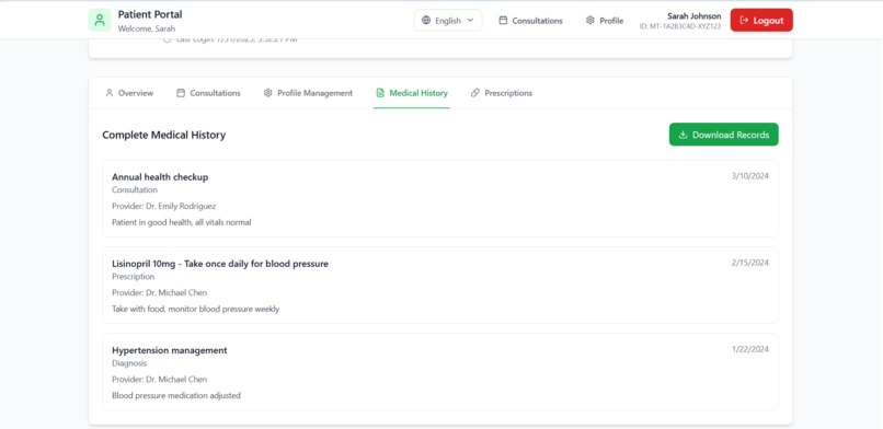 MediTouch – screenshot 4