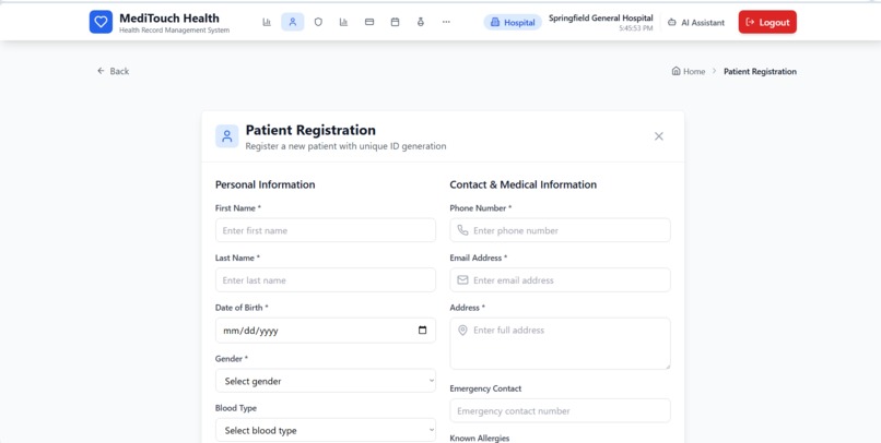 MediTouch – screenshot 6