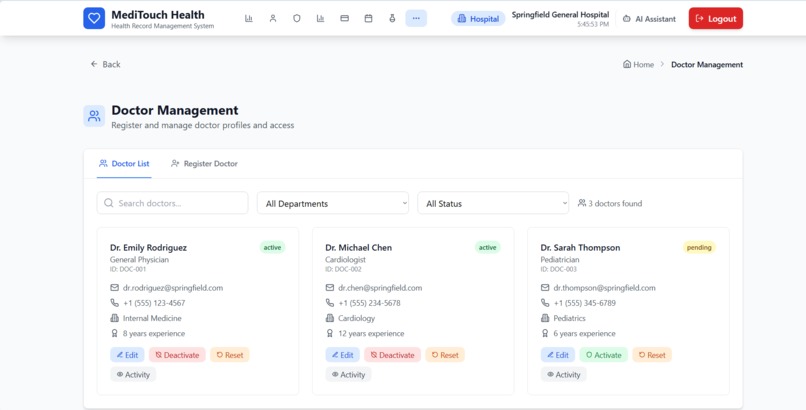MediTouch – screenshot 10