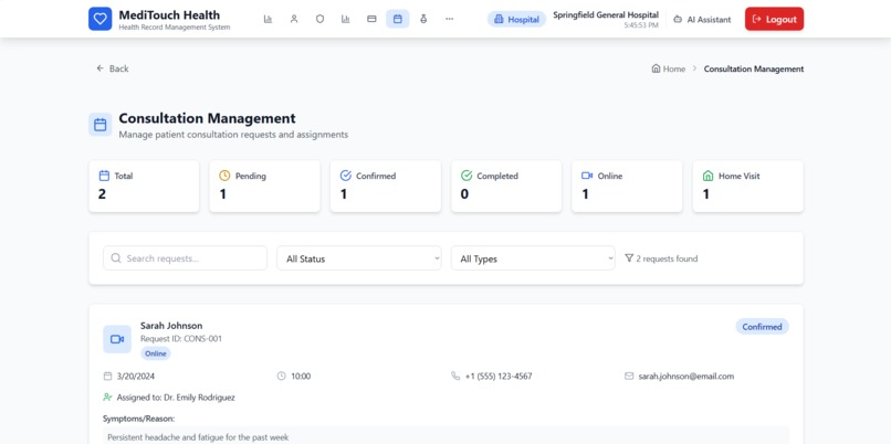 MediTouch – screenshot 11