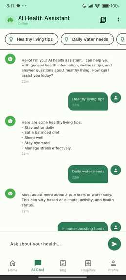 health ai – screenshot 2