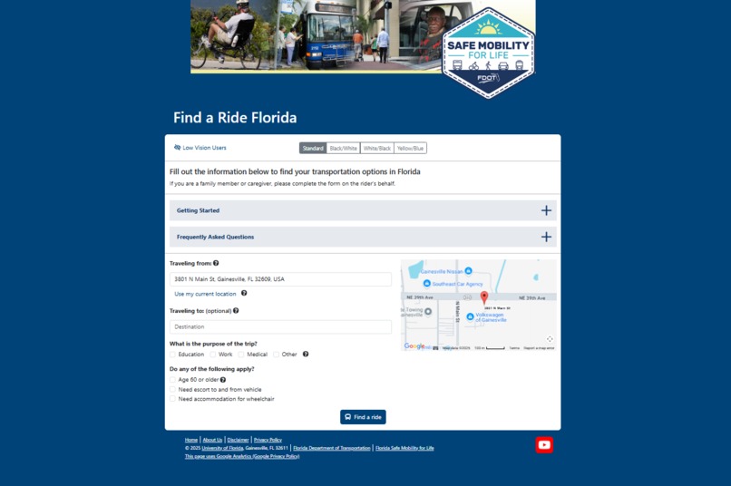 Find a Ride Florida – screenshot 2