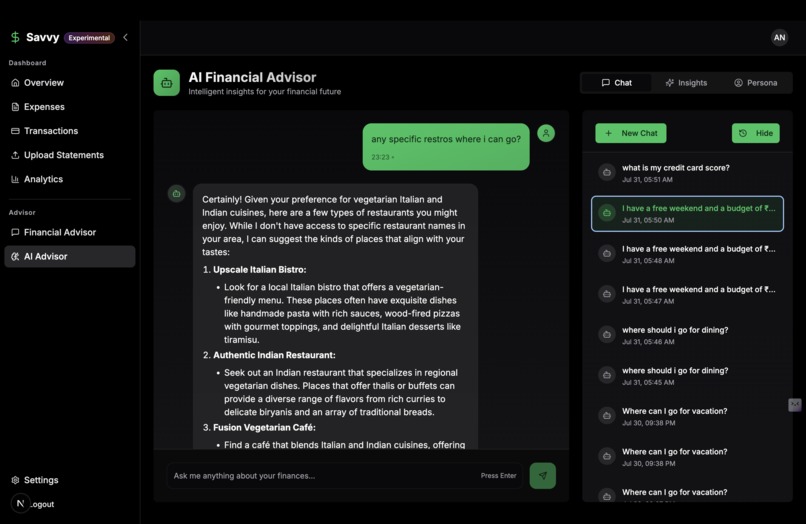 Savvy - Personal Finance Advisor – screenshot 3