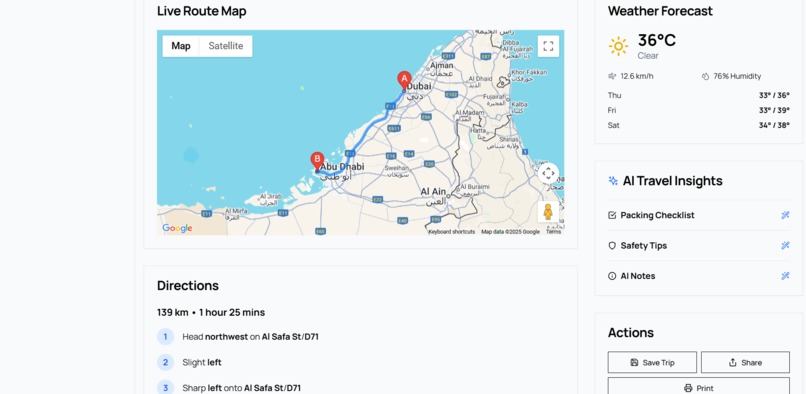TouristBuddy – Your Smart Travel Companion – screenshot 3