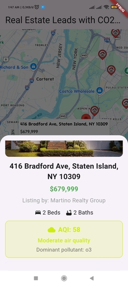 Property Leads with GreenHouse Gas Monitoring – screenshot 1