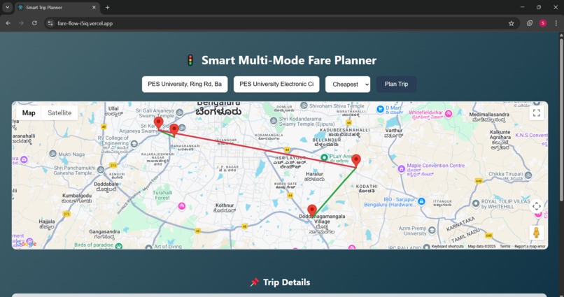 FareFlow – screenshot 1