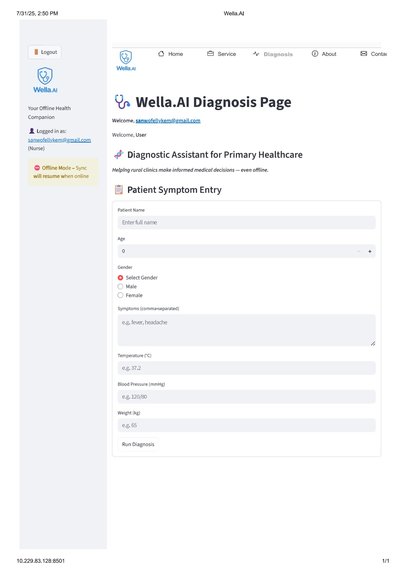 Wella.AI – screenshot 1