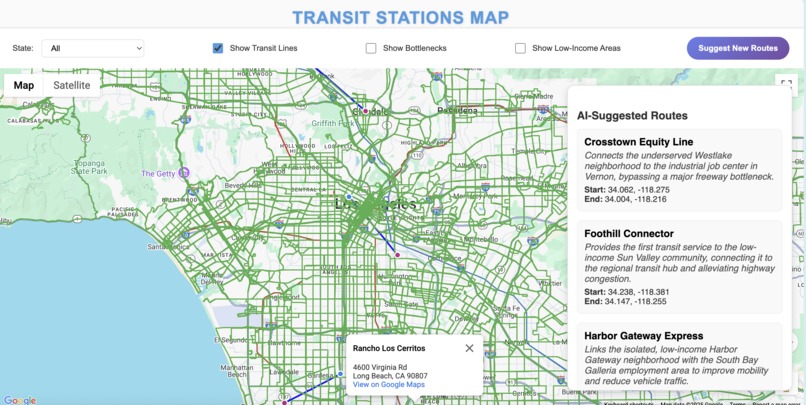 Transit Stations Map – screenshot 1