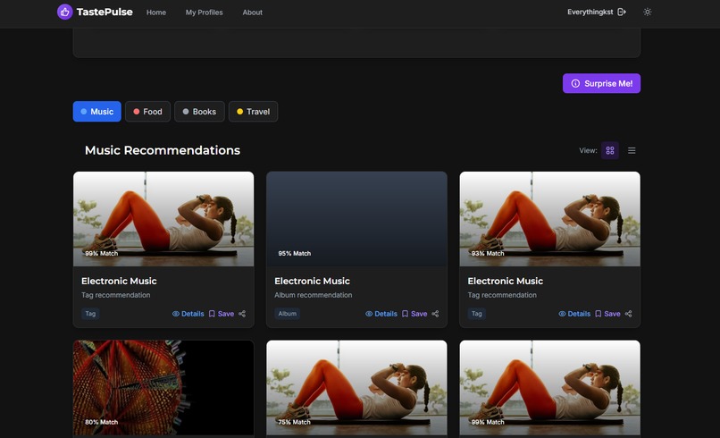 TastePulse – screenshot 4