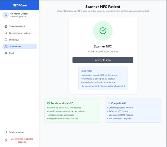 NFC4CARE – screenshot 6