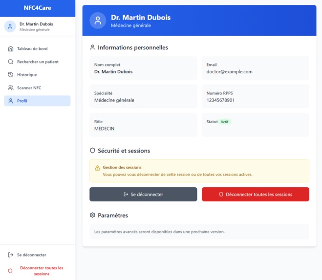 NFC4CARE – screenshot 10