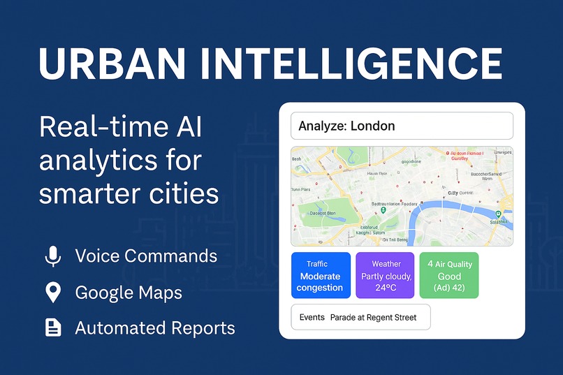 Urban Intelligence Dashboard – screenshot 2