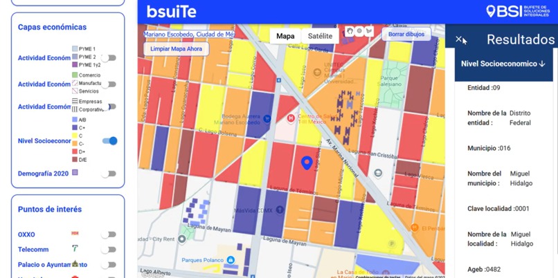 BSUITE Inteligencia geoespacial para decisiones estratégicas – screenshot 4