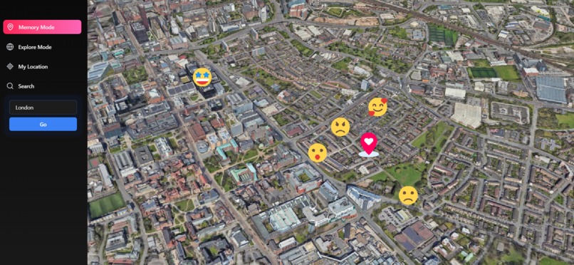 DearMap – screenshot 1