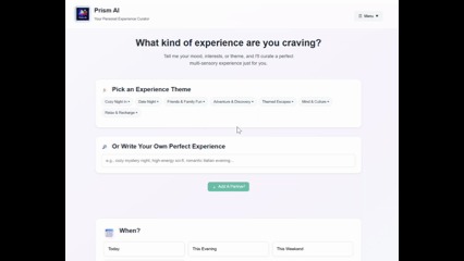 Prism AI - Your Personal Experience Curator – screenshot 3
