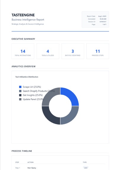 TasteEngine — The Cursor for Cultural Intelligence – screenshot 4