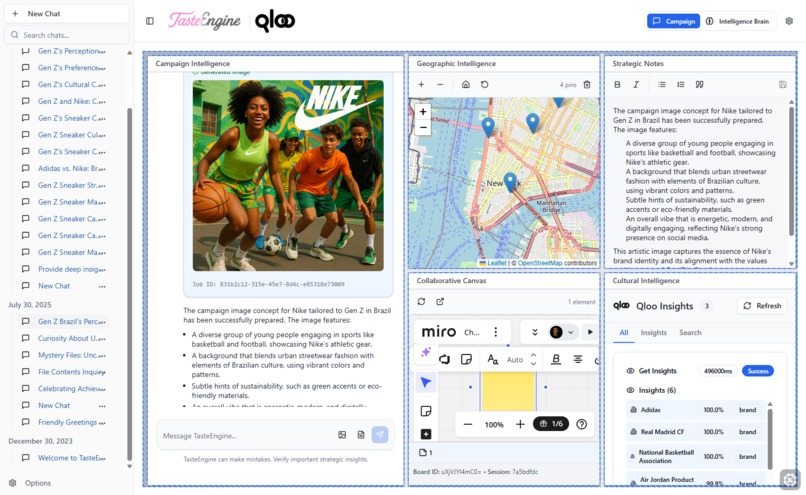 TasteEngine — The Cursor for Cultural Intelligence – screenshot 1