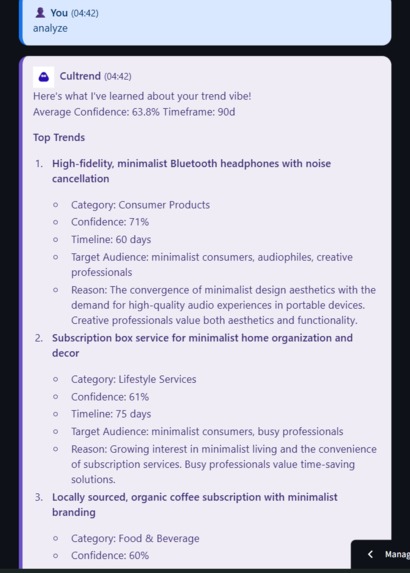 Cultrend Ai – screenshot 1