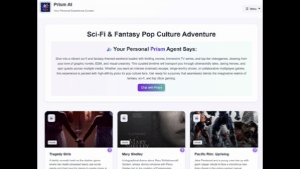 Prism AI - Your Personal Experience Curator – screenshot 10