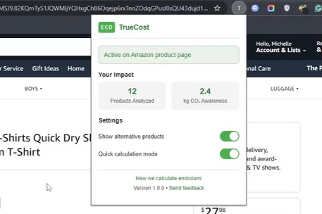 TrueCost – screenshot 3