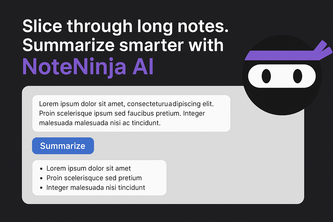 "NoteNinja AI"