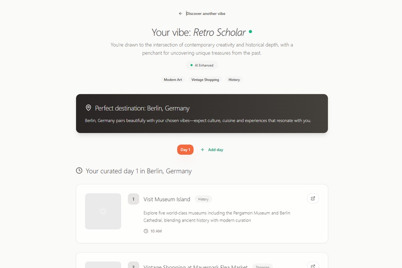 VibeVoyager – screenshot 5