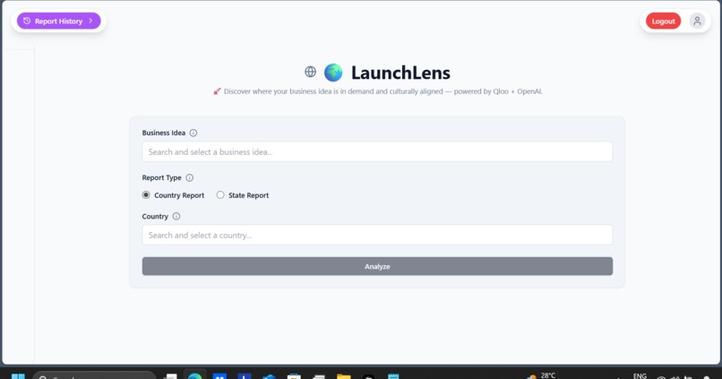 LaunchLens – screenshot 2