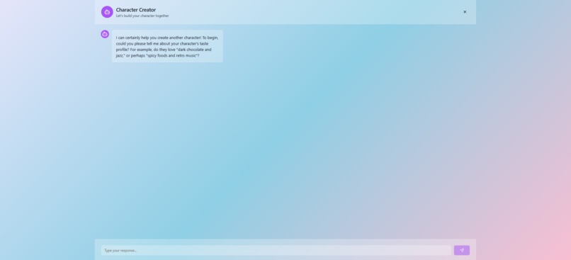 CharacterChat – screenshot 1