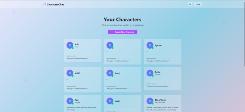 CharacterChat – screenshot 2