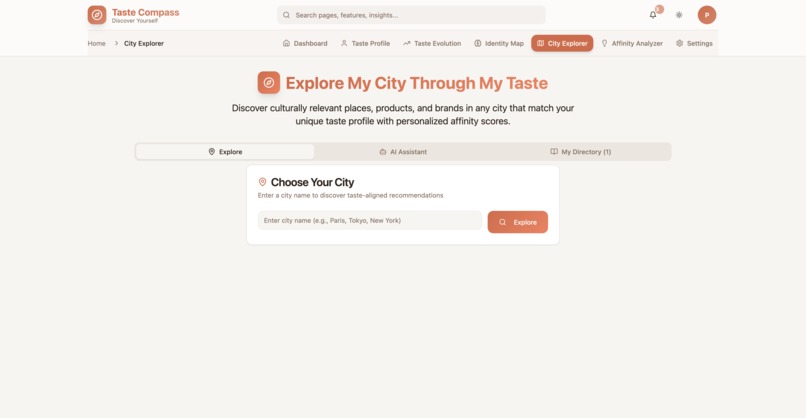 Taste Compass – screenshot 8