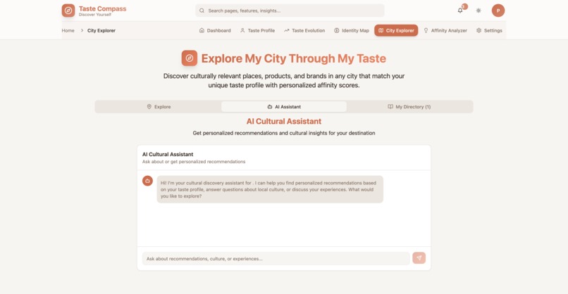 Taste Compass – screenshot 9