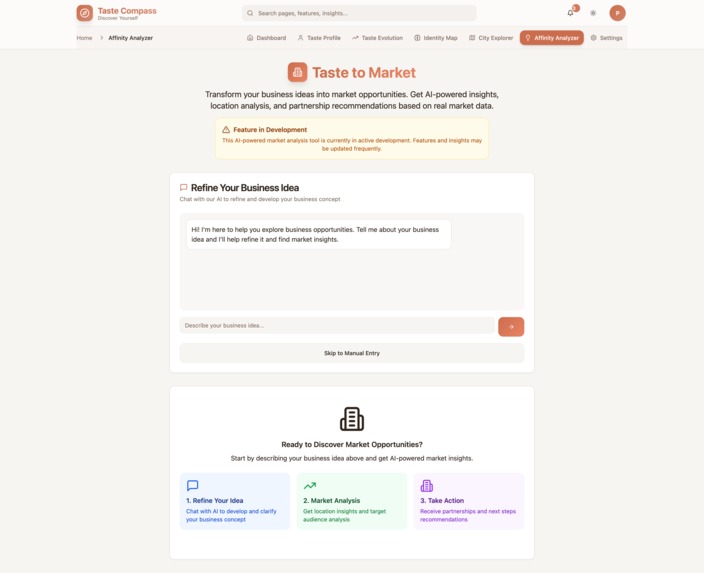 Taste Compass – screenshot 11