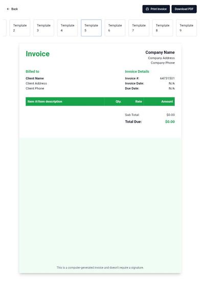 Billify-Generator – screenshot 4