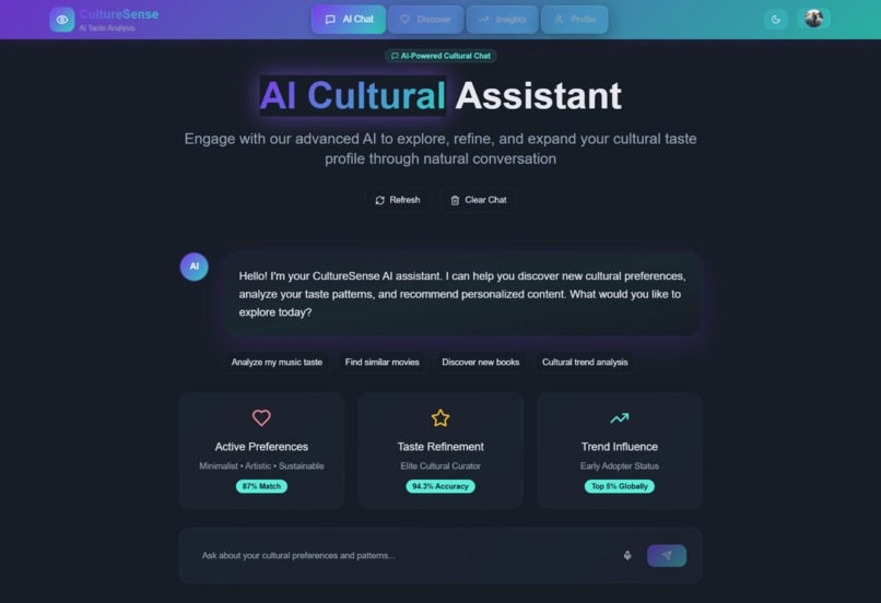 CultureSense – screenshot 2