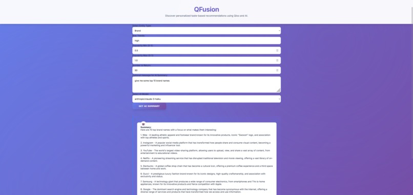 QFusion (The Future CultureLens) – screenshot 2