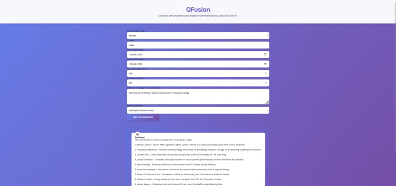 QFusion (The Future CultureLens) – screenshot 5