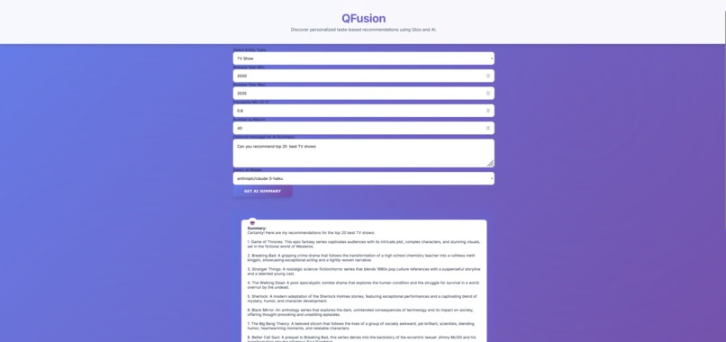QFusion (The Future CultureLens) – screenshot 3
