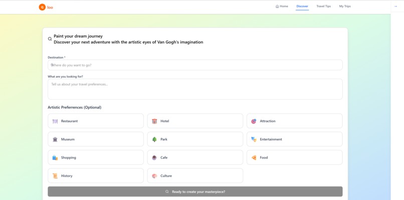 Travel like an Artist – screenshot 2