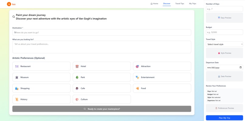 Travel like an Artist – screenshot 3