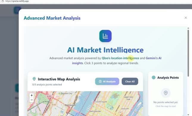 Q_NET AI – screenshot 2