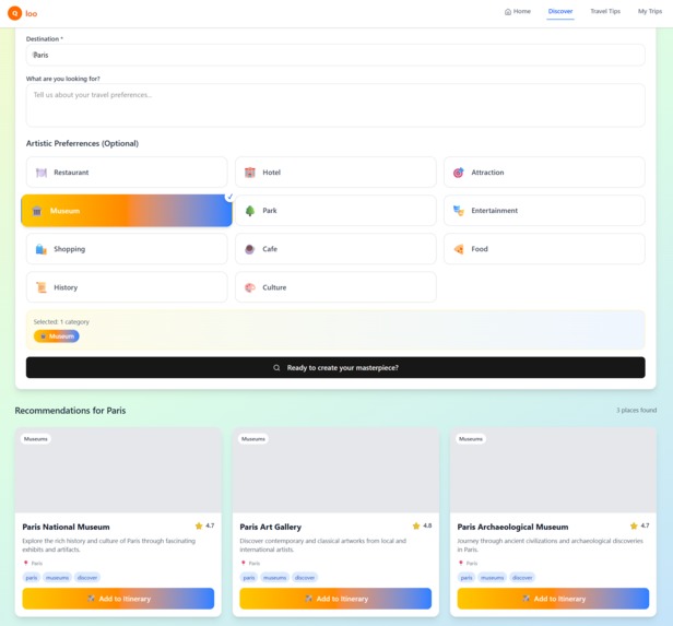 Travel like an Artist – screenshot 14