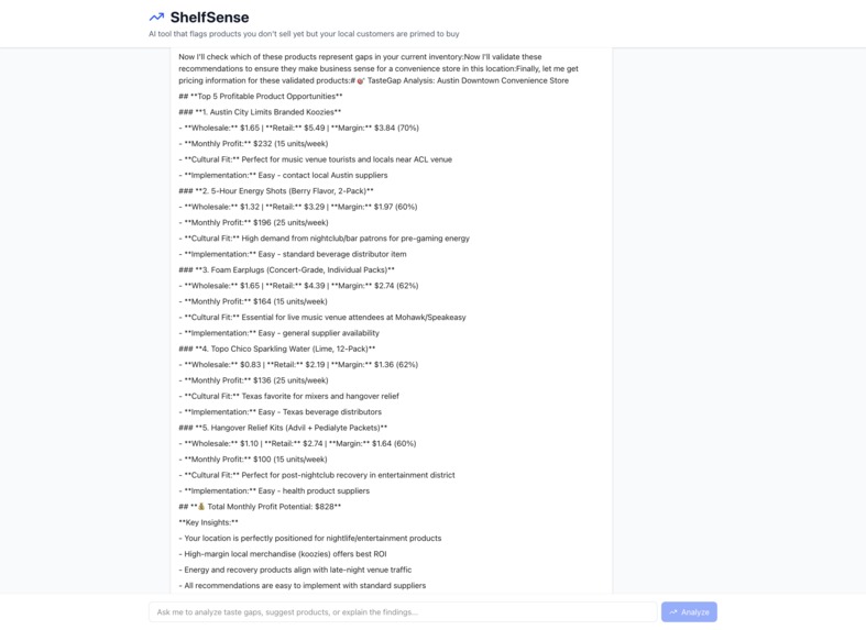 ShelfSense – screenshot 2