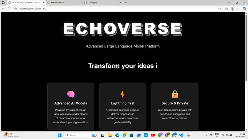 EchoVerse : AI Memoirs Amplified by LLM & Qloo Taste AI – screenshot 2