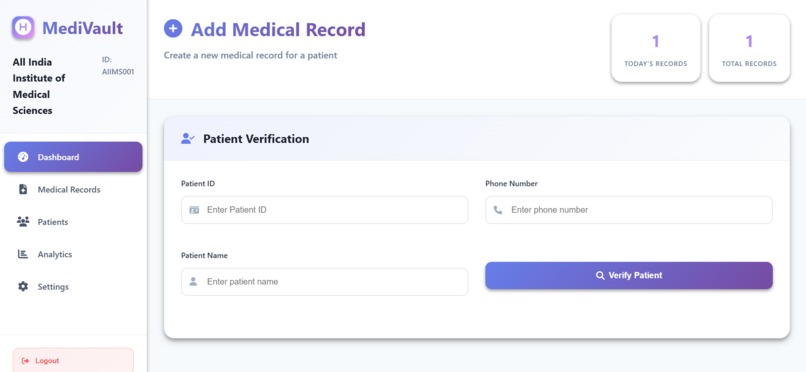 Medi_Vault – screenshot 2