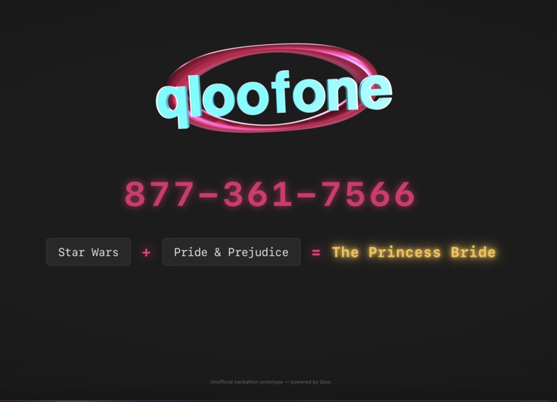 Qloofone – screenshot 1