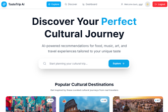 TasteTrip AI