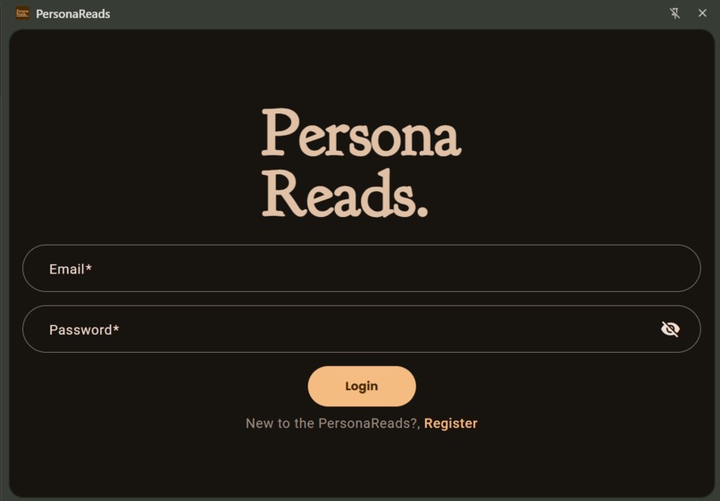 PersonaReads – screenshot 2