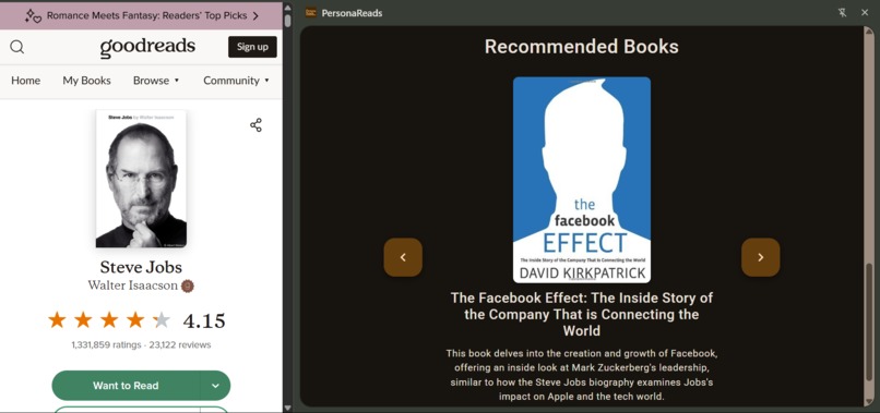 PersonaReads – screenshot 6