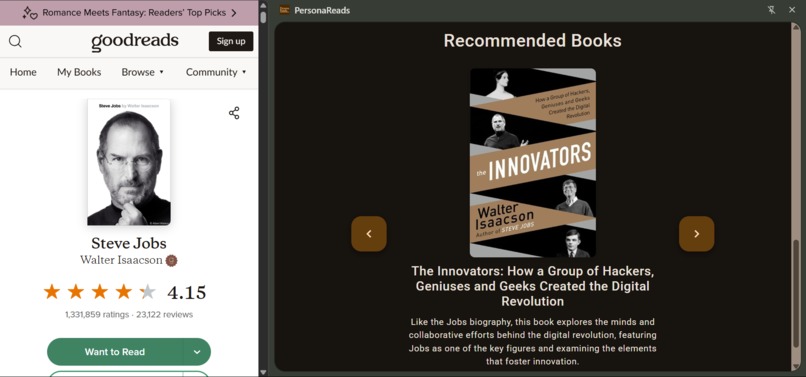 PersonaReads – screenshot 7