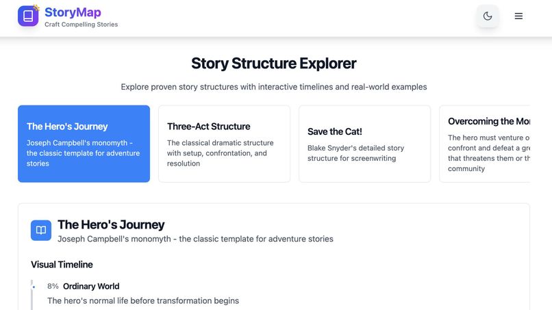 StoryMap – screenshot 4